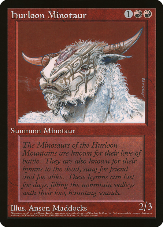 Hurloon Minotaur (O90P-006) - Oversized 90's Promos