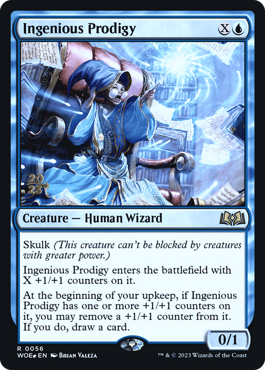 Ingenious Prodigy (PRE-056) - Wilds of Eldraine Promos (Prerelease) Foil