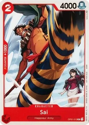 (OP01-012) Sai - One Piece Demo Deck Cards - Normal