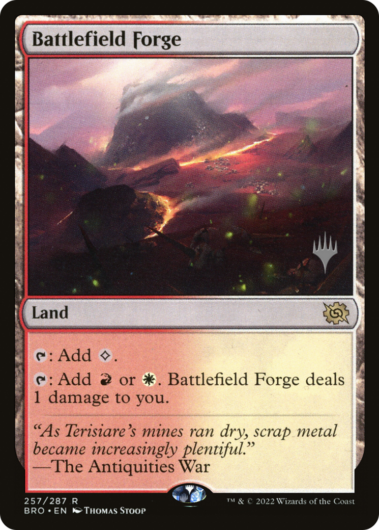 Battlefield Forge (PPBRO-257P) - The Brothers' War Promos (Promo Pack)