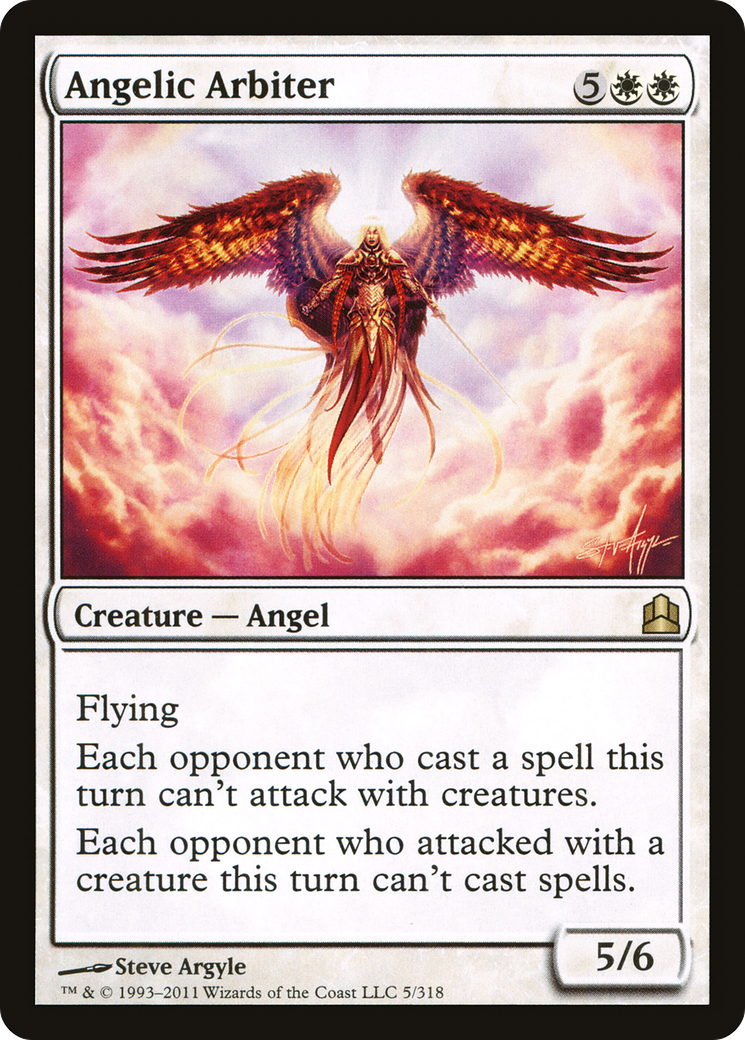 Angelic Arbiter (CMD-005) - Commander 2011