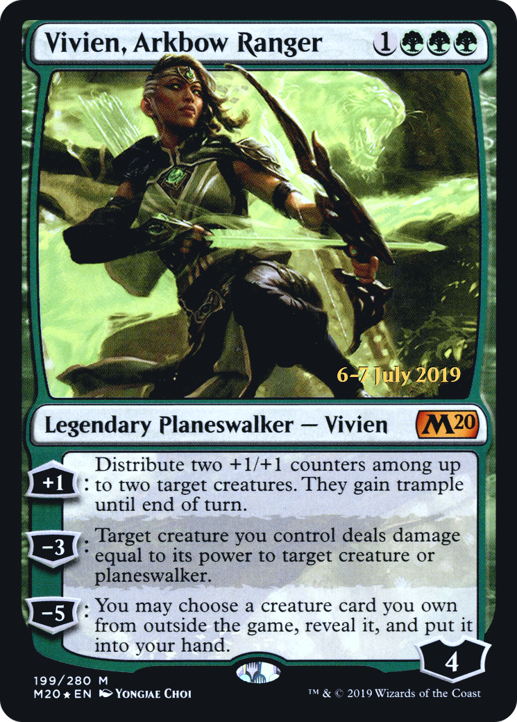 Vivien, Arkbow Ranger (PM20-199S) - Core Set 2020 Promos Foil