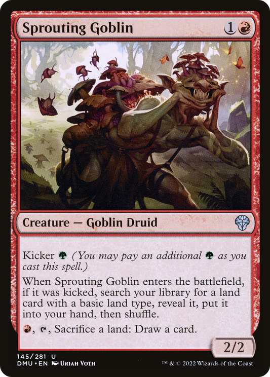 Sprouting Goblin (DMU-145) - Dominaria United