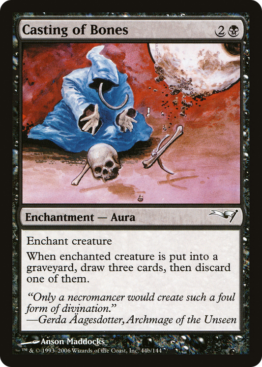 Casting of Bones (CTD-44B) - Coldsnap Theme Decks