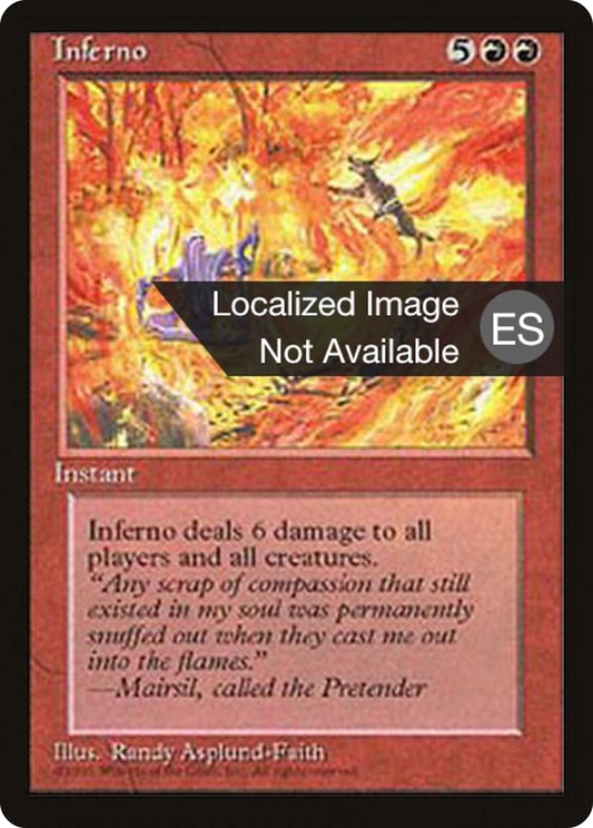 Inferno (4BB-205) - Fourth Edition Foreign Black Border