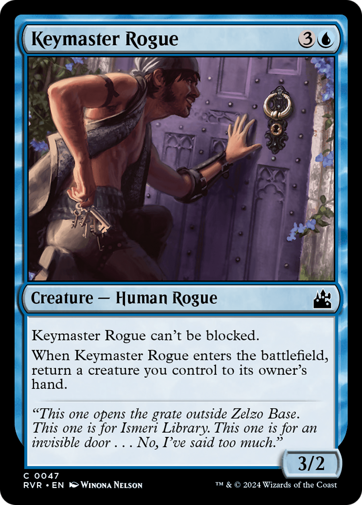 Keymaster Rogue (RVR-047) - Ravnica Remastered Foil