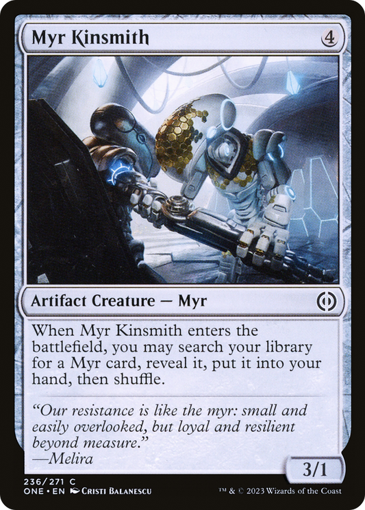 Myr Kinsmith (ONE-236) - Phyrexia: All Will Be One Foil