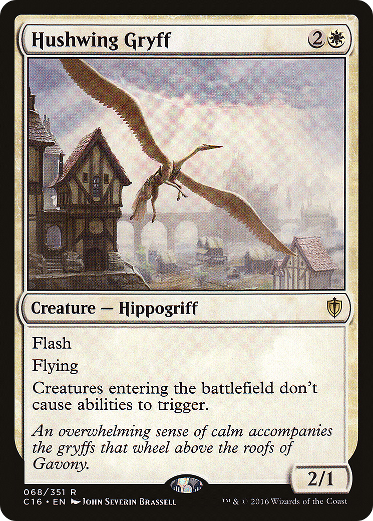 Hushwing Gryff (C16-068) - Commander 2016