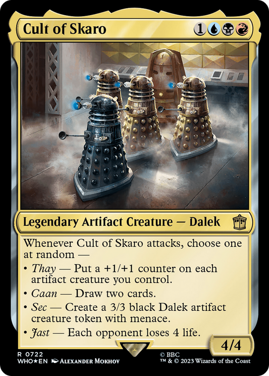 Cult of Skaro (Surge Foil) (WHO-722) - Doctor Who Foil