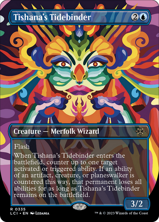 Tishana's Tidebinder (Borderless) (LCI-335) - The Lost Caverns of Ixalan (Borderless) Foil