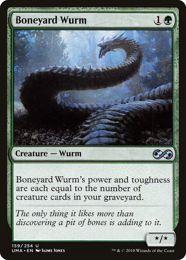 Boneyard Wurm (UMA-159) - Ultimate Masters Foil