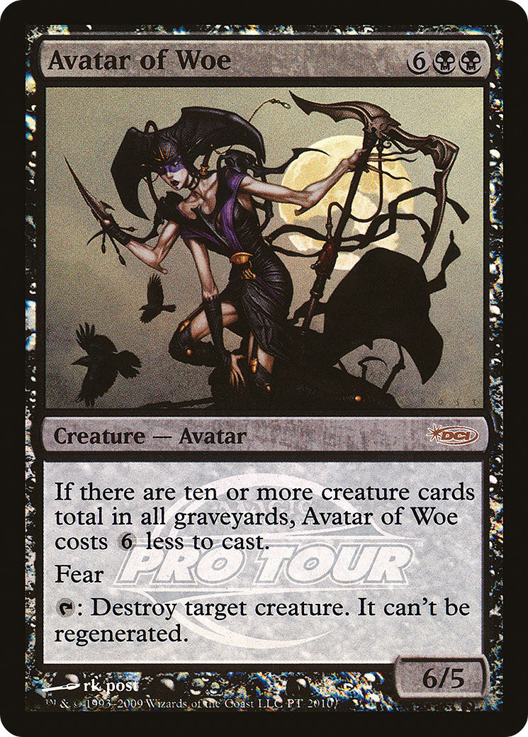 Avatar of Woe (PPRO-2010) - Pro Tour Promos Foil