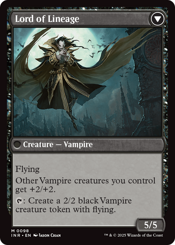 Bloodline Keeper // Lord of Lineage (INR-098) - Innistrad Remastered Foil