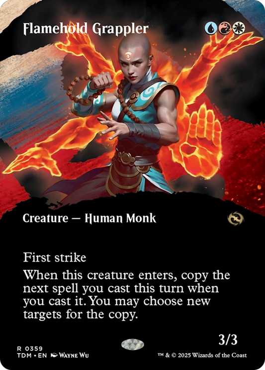 Flamehold Grappler  (TDM-359) - Tarkir: Dragonstorm: (Showcase)