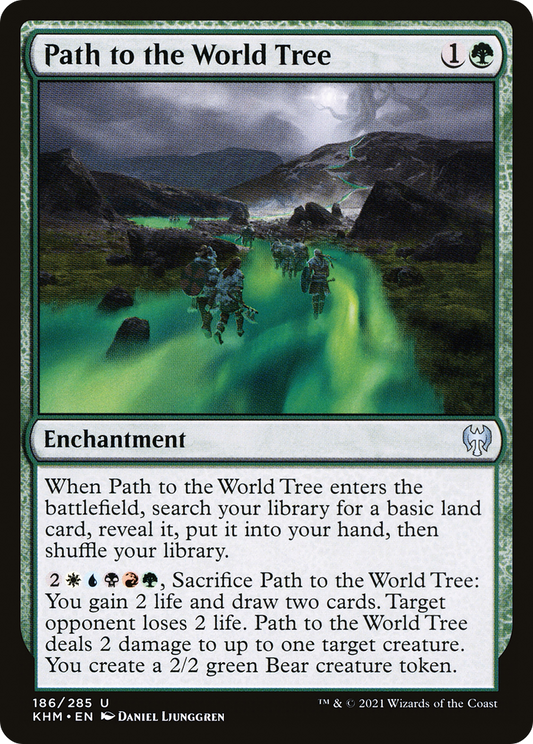 Path to the World Tree (KHM-186) - Kaldheim Foil