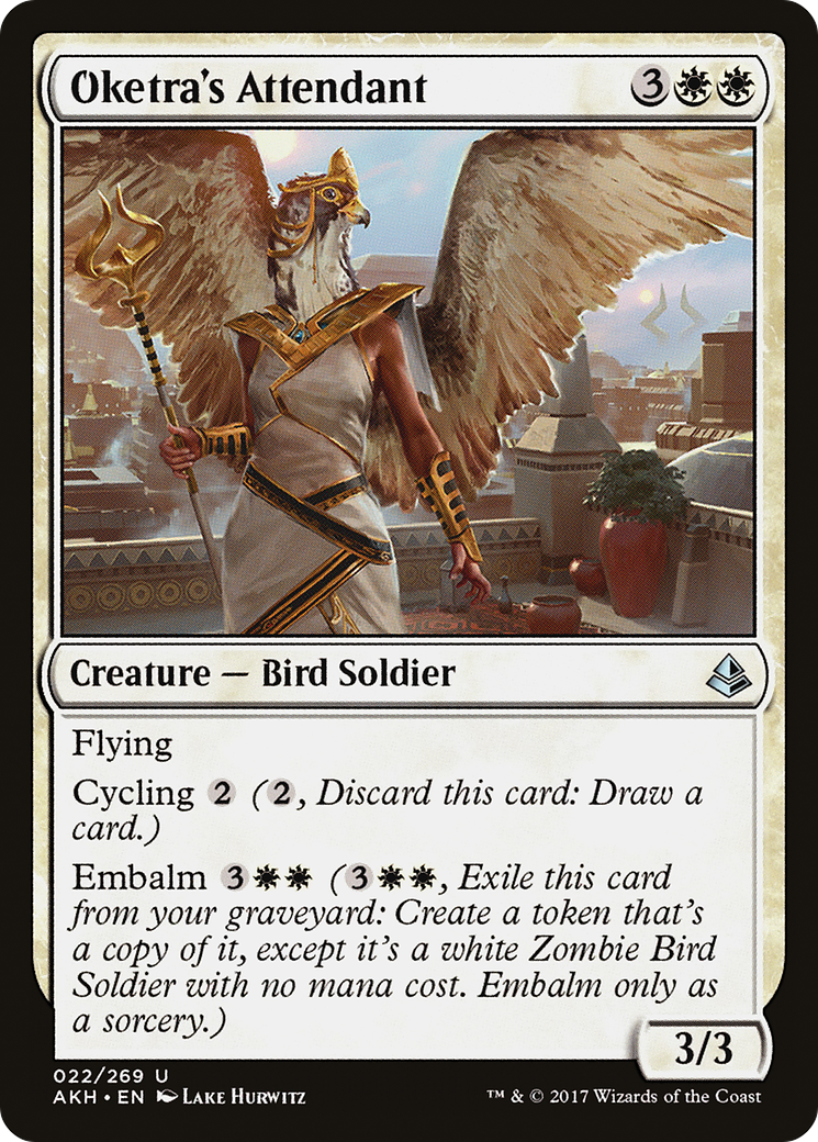 Oketra's Attendant (AKH-022) - Amonkhet