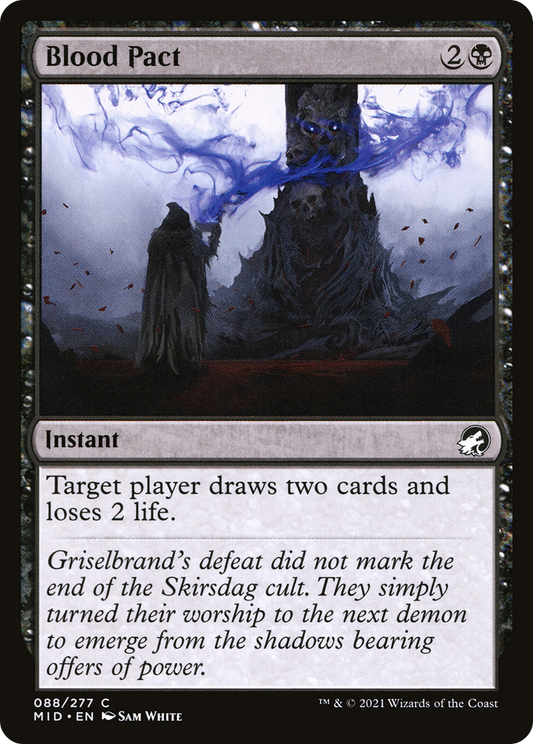 Blood Pact (MID-088) - Innistrad: Midnight Hunt Foil