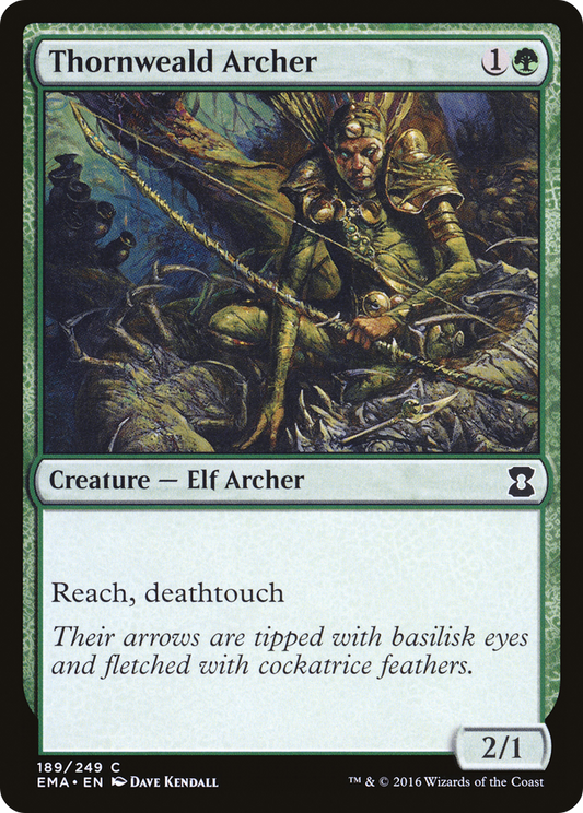 Thornweald Archer (EMA-189) - Eternal Masters Foil