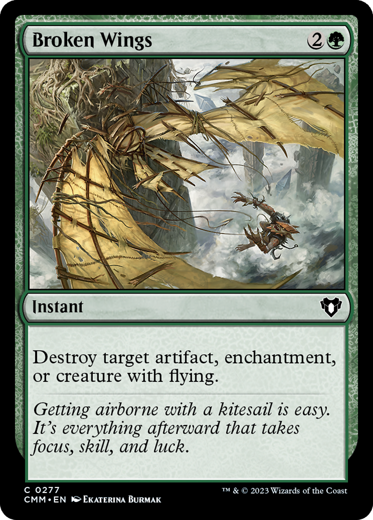 Broken Wings (CMM-277) - Commander Masters Foil