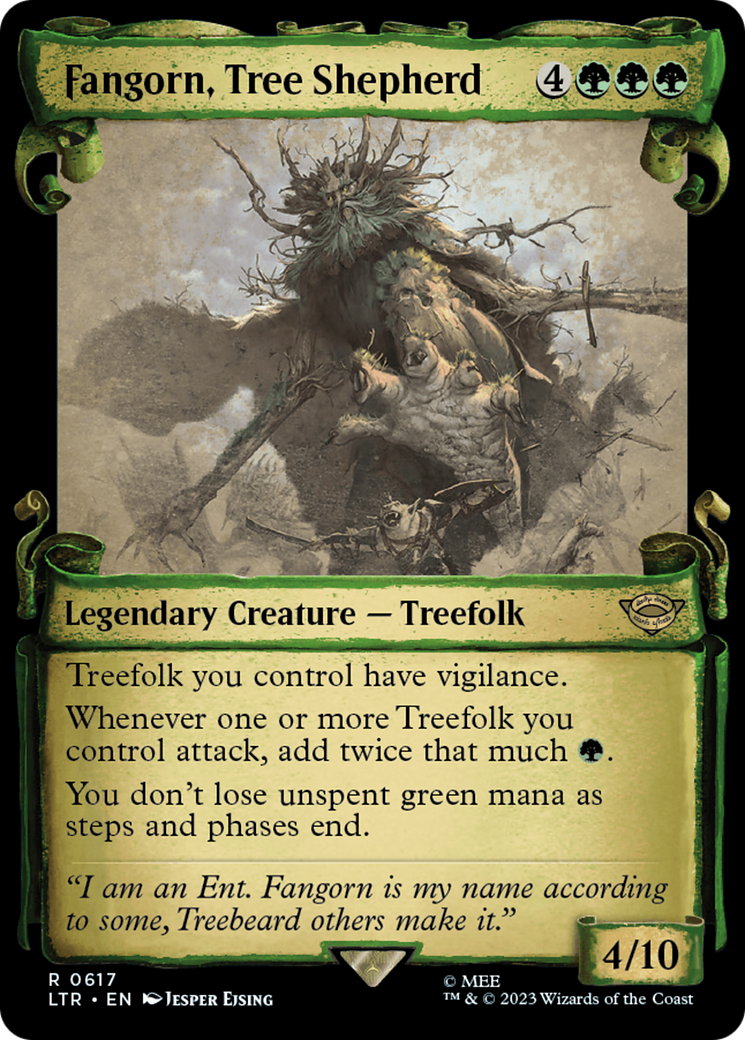 Fangorn, Tree Shepherd (LTR-617) - The Lord of the Rings: Tales of Middle-earth: (Showcase) Foil