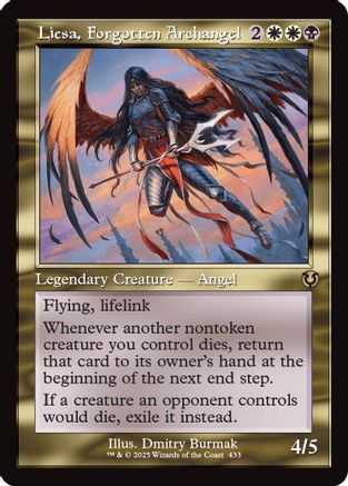 Liesa, Forgotten Archangel (Retro Frame) (INR-433) - Innistrad Remastered
