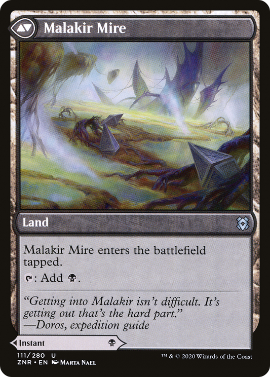 Malakir Rebirth // Malakir Mire (ZNR-111) - Zendikar Rising