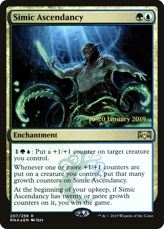 Simic Ascendancy (PRNA-207S) - Ravnica Allegiance Promos Foil