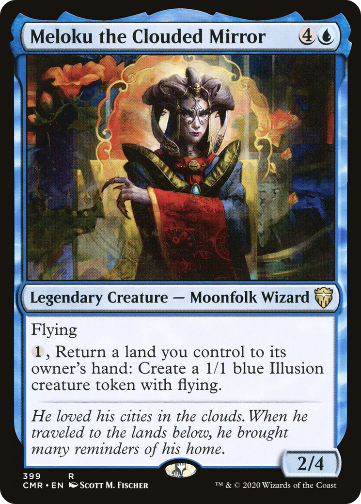 Meloku the Clouded Mirror (CMR-399) - Commander Legends