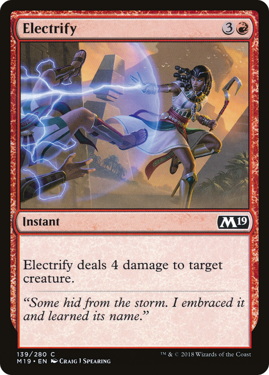 Electrify (M19-139) - Core Set 2019