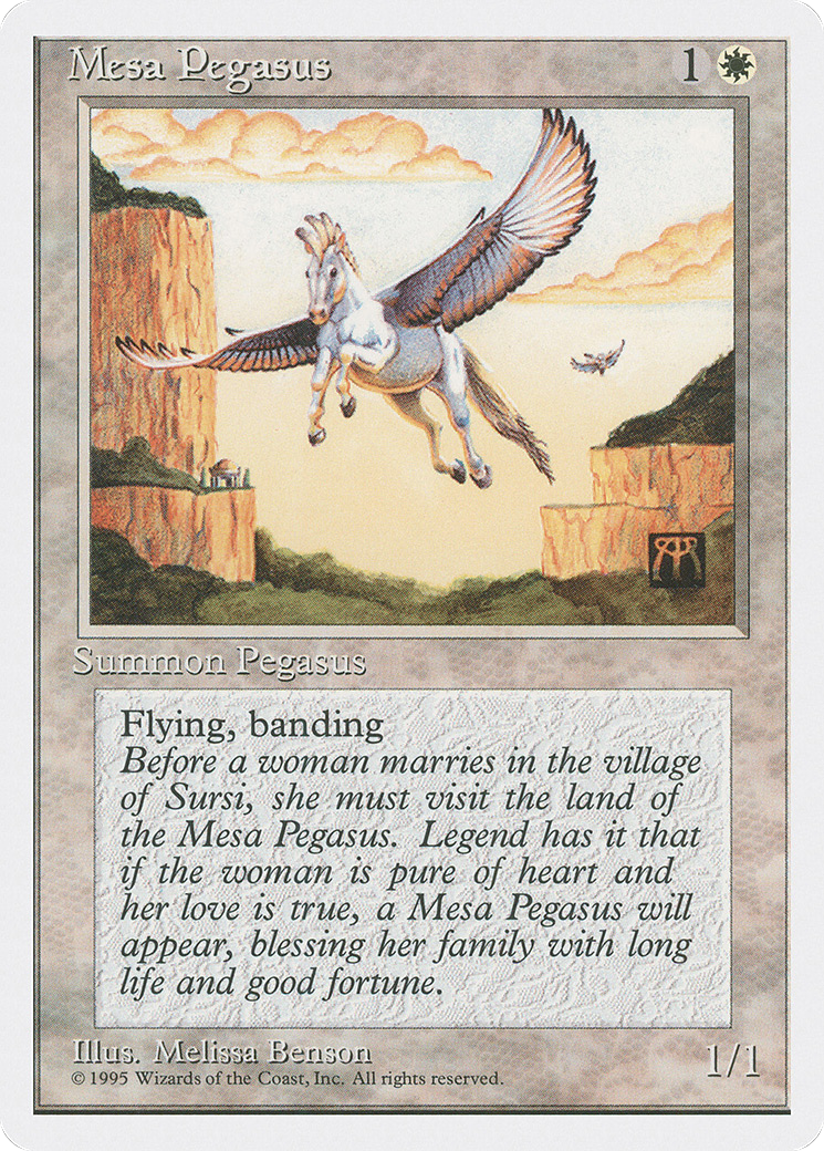 Mesa Pegasus (4ED-035) - Fourth Edition