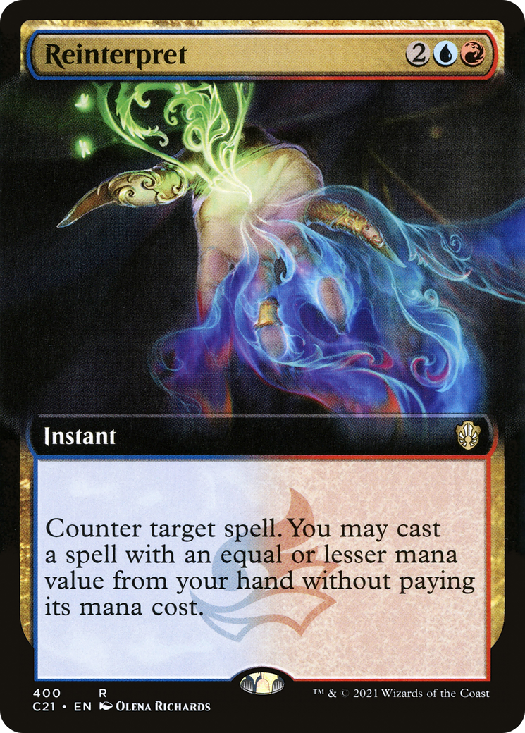 Reinterpret (C21-400) - Commander 2021: (Extended Art)