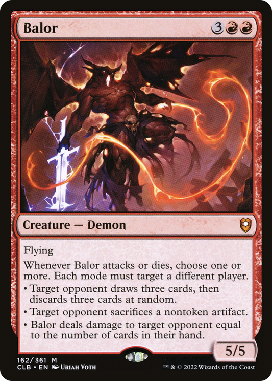 Balor (CLB-162) - Commander Legends: Battle for Baldur's Gate