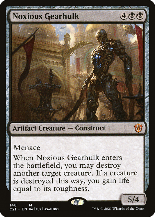 Noxious Gearhulk (C21-148) - Commander 2021