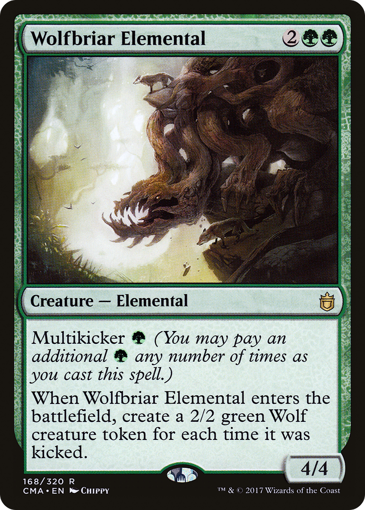 Wolfbriar Elemental (CMA-168) - Commander Anthology