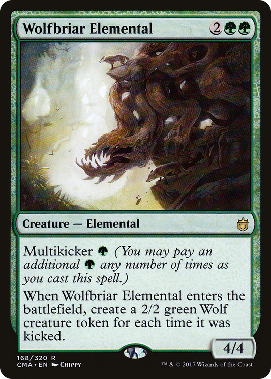 Wolfbriar Elemental (CMA-168) - Commander Anthology