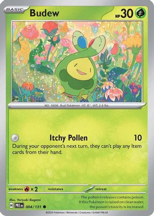 Budew (4/131) - SV Prismatic Evolutions  - Common