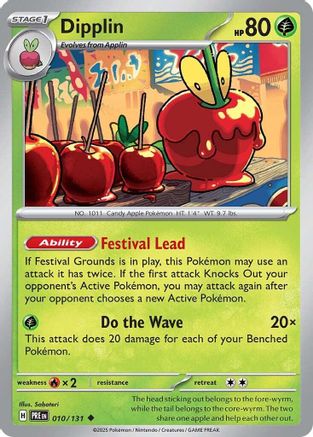 Dipplin (10/131) - SV Prismatic Evolutions  - Uncommon