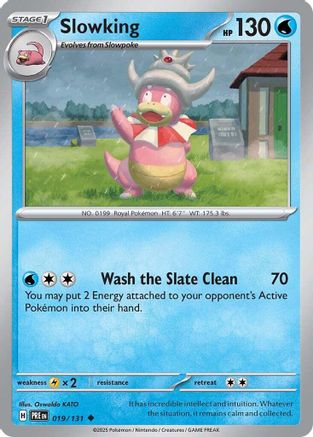 Slowking (19/131) - SV Prismatic Evolutions Reverse Holofoil - Uncommon