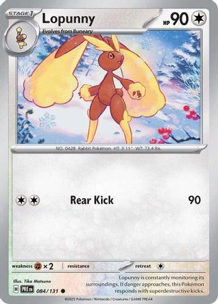 Lopunny (84/131) - SV Prismatic Evolutions  - Common