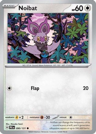 Noibat (90/131) - SV Prismatic Evolutions  - Common