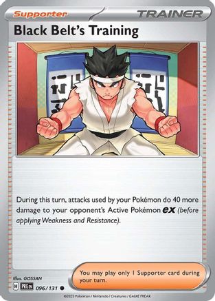 Black Belt's Training (96/131) - SV Prismatic Evolutions  - Common