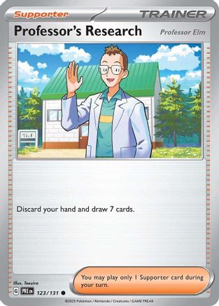 Professor's Research [Professor Elm] (123/131) - SV Prismatic Evolutions  - Common