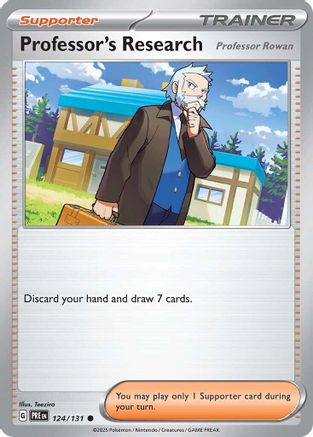 Professor's Research [Professor Rowan] (124/131) - SV Prismatic Evolutions  - Common