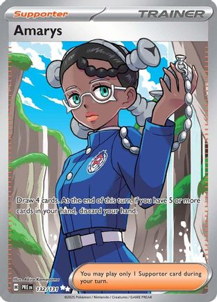 Amarys (132/131) - SV Prismatic Evolutions Holofoil - Ultra Rare