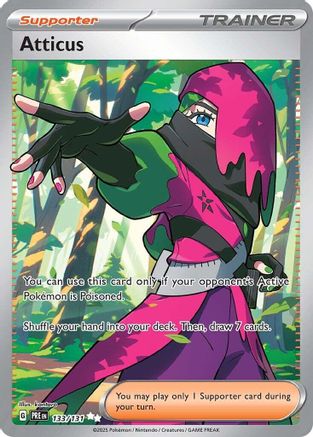 Atticus (133/131) - SV Prismatic Evolutions Holofoil - Ultra Rare