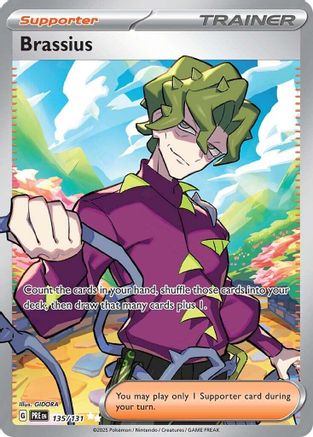 Brassius (135/131) - SV Prismatic Evolutions Holofoil - Ultra Rare