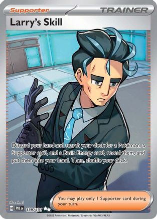Larry's Skill (139/131) - SV Prismatic Evolutions Holofoil - Ultra Rare