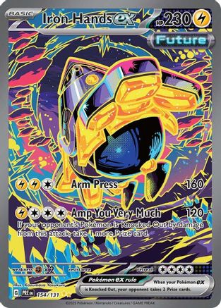 Iron Hands ex (154/131) - SV Prismatic Evolutions Holofoil - Special Illustration Rare