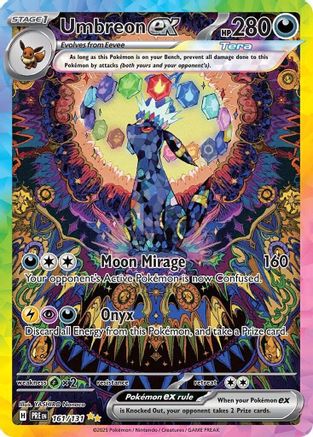 Umbreon ex (161/131) - SV Prismatic Evolutions Holofoil - Special Illustration Rare