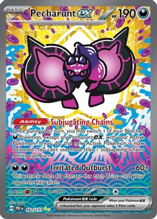 Pecharunt ex (163/131) - SV Prismatic Evolutions Holofoil - Special Illustration Rare